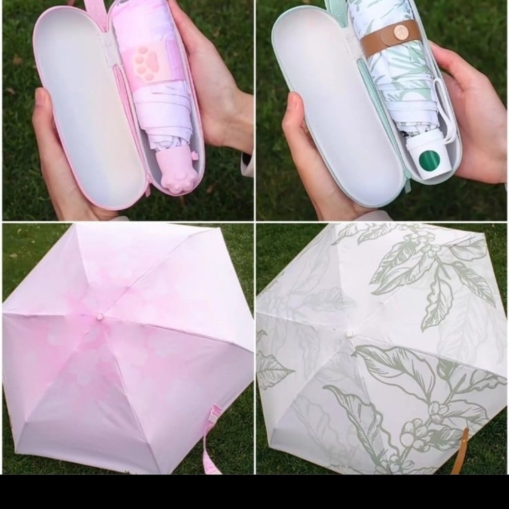 NWT Set Of 2 Starbucks Umbrellas